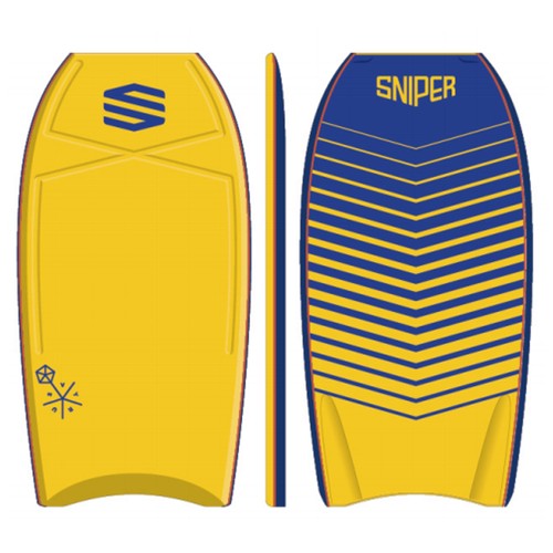 Sniper bodyboard vyrus 38 - sniper, pe