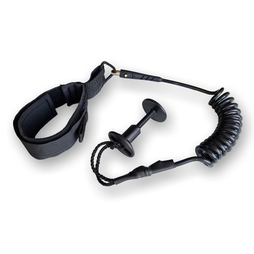 Flood bodyboard leash - leash, coiled