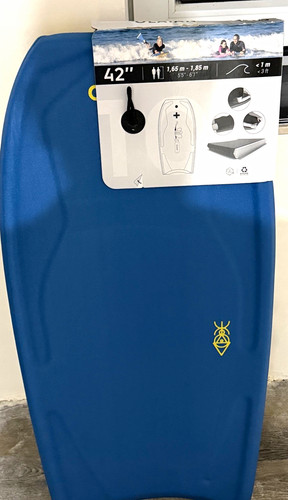 Olaian bodyboard blau gelb - 42", blau/gelb